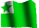 Bandera esperanto ondeando
